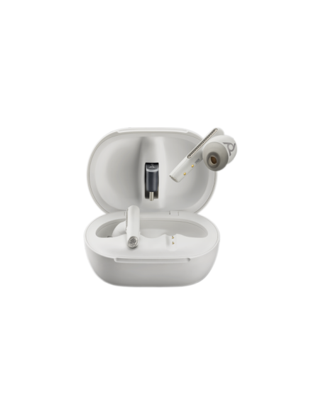 VOYAGER FREE 60+ UC TOUCH CHARGE TEAMS USB-C WHITE