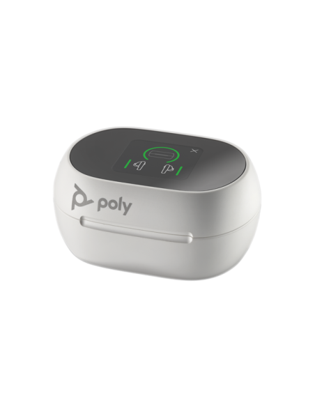 HP 7Y8G4AA (Poly 216065-02) - VOYAGER FREE 60+ UC con cargador Touch Screen, USB-C Blanco