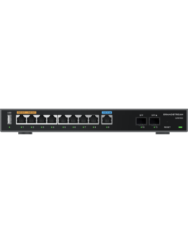 Grandstream GWN7003 - Router 9xGbE WAN/LAN, 2xGbE SFP, VPN, PoE