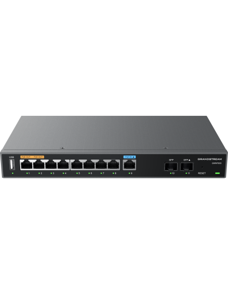 Grandstream GWN7003 - Router 9xGbE WAN/LAN, 2xGbE SFP, VPN, PoE