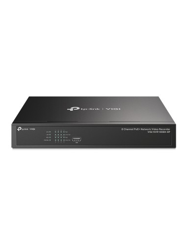 Grabador de video 8 canales 8MP PoE+