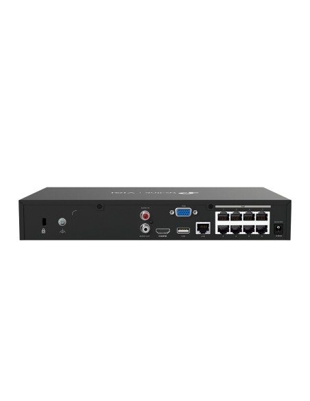 Grabador de video 8 canales 8MP PoE+