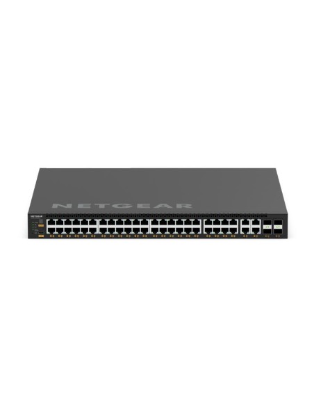Netgear MSM4352-100NES - switch gestionable 44x2.5Gb PoE++ más 4x10GB PoE++ más 4 puertos SFP28