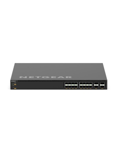 Netgear VSM4320C-100NES - M4350-16V4C switch gestionable 16 puertos SFP28 (1GB,10GB,25GB) más 4 puertos QSFP28 (40GB, 100GB)