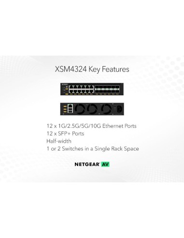 Netgear XSM4324-100NES - M4350-12X12F...