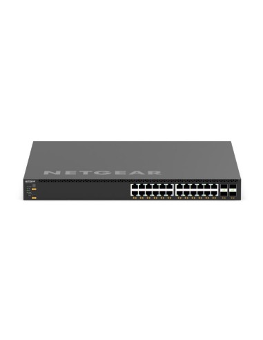 Netgear XSM4328CV-100NES - M4350-24X4V switch gestionable 24 puertos PoE+ (1GB,2.5GB,5GB,10GB) más 4 puertos SFP28