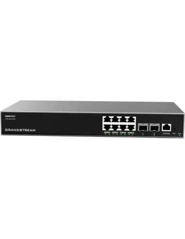 Grandstream GWN7811 - Switch Capa 3, 8xGbE, 2xSFP+