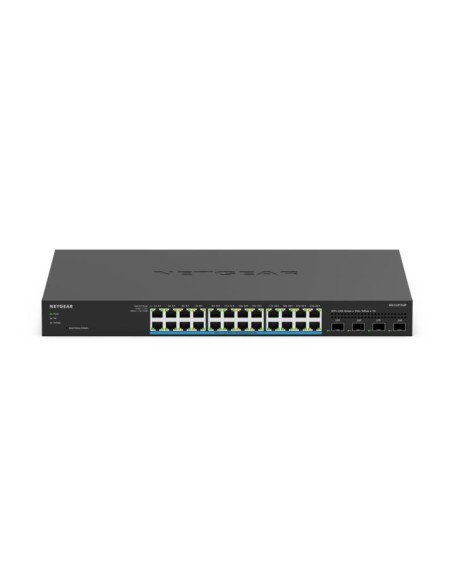 Netgear MS324TXUP-100EUS - Smart switch de 24 puertos multigigabit Ethernet Ultra60 PoE++ con 4 puertos SFP+