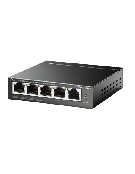 Switch 5xGb con 4xPoE+