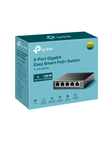 Switch 5xGb con 4xPoE+