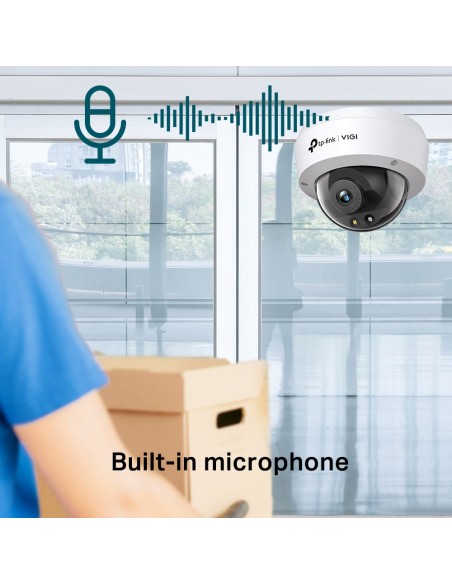 TP-Link VIGI C230(2.8mm) - Cámara IP tipo dome Full Color IR 3MP, 2,8mm