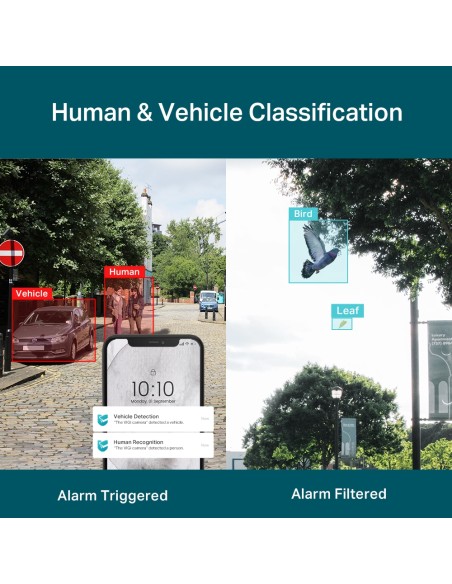 TP-Link VIGI C430(2.8mm) - Cámara IP tipo turret Full Color IR 3MP, 2,8mm
