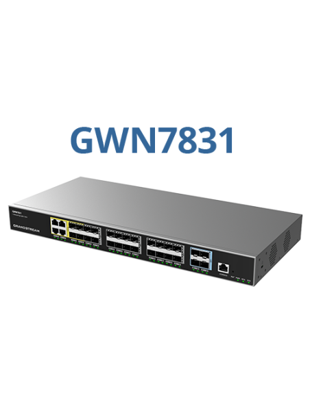 Switch gestionable layer 3, 24xSFP, 4xSFP+, 4xGbE