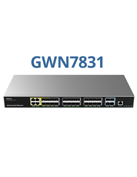 Switch gestionable layer 3, 24xSFP, 4xSFP+, 4xGbE