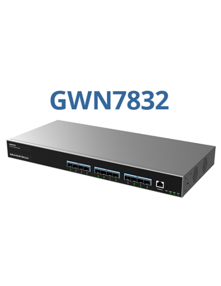 Grandstream GWN7832 - Switch Capa 3, 12xSFP+, PSU redundante opcional