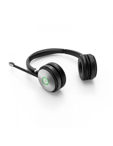 Auriculares DECT biaural con cable de...