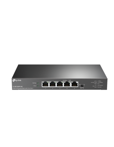 Switch sobremesa 5x2.5G con 4xPoE++
