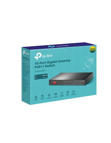 TP-Link SG1210PP - Switch sobremesa...