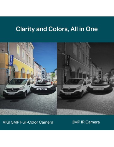 Cámara color tipo Dome 5MP, 2,8mm PoE