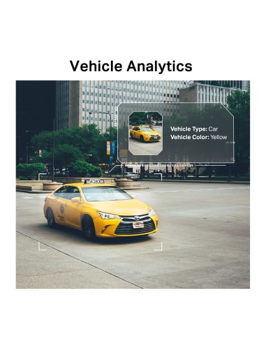 Cámara color tipo Dome 5MP, 2,8mm PoE