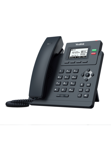Yealink T31W - Teléfono WiFi dual con 2 cuentas SIP, 2x100Mb, PoE, 2xBLF