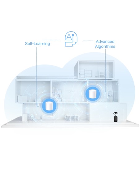 TP-Link Deco X10(2-pack) - Sistema de Wi-Fi 6 Mesh para todo el Hogar AX1500