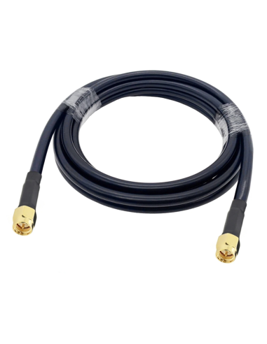 Cable LMR 240  SMA M-SMA M de 10 metros
