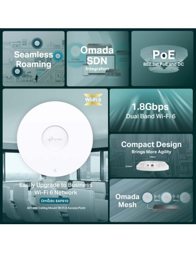 TP-LINK EAP610v3 - Punto de Acceso...