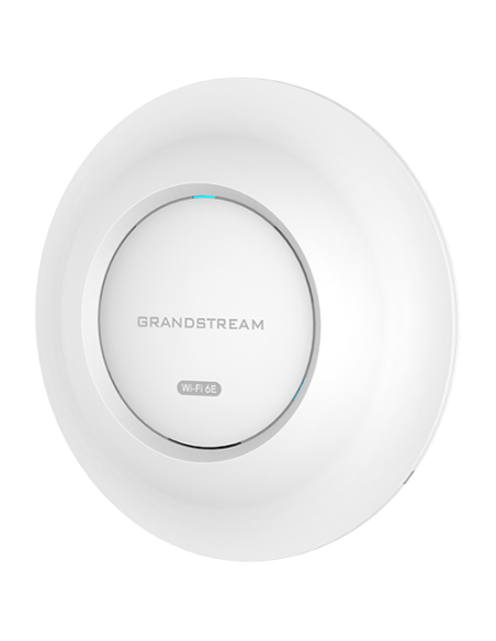 Grandstream GWN7665 - Punto de acceso WiFi 6E triple MU-MIMO 2x2, 1xGbE, 1x2,5GbE, PoE