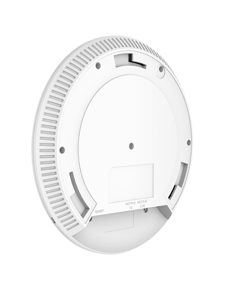 Grandstream GWN7665 - Punto de acceso WiFi 6E triple MU-MIMO 2x2, 1xGbE, 1x2,5GbE, PoE