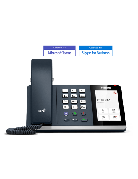 Teléfono para MS Teams 4" táctil 2xGb PoE