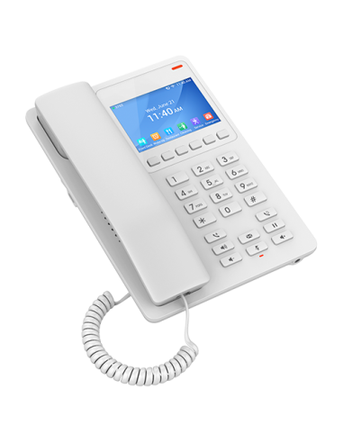 Telefono IP Grandstream Hotel blanco,...