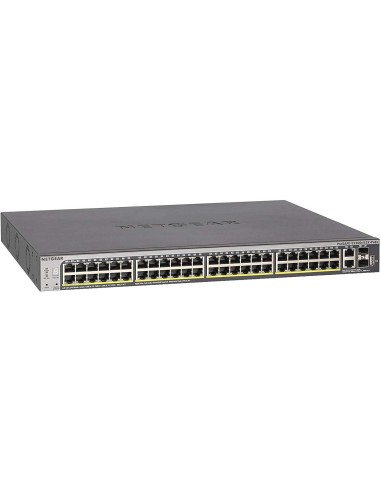 Netgear GS752TXP-300EUS - Switch SMART 48x1Gb PoE+ con 4 puertos SFP+