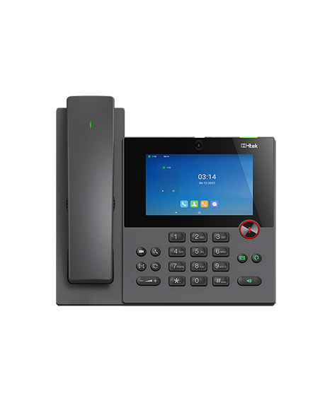 Htek UCV10 Pro - Videoteléfono 5",16xSIP, WiFi,2xGb, PoE, Bluetooth