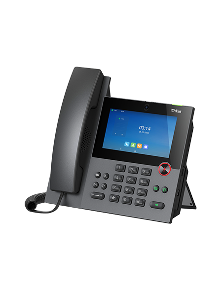 Htek UCV10 Pro - Videoteléfono 5",16xSIP, WiFi,2xGb, PoE, Bluetooth