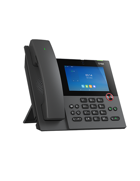 Htek UCV10 Pro - Videoteléfono 5",16xSIP, WiFi,2xGb, PoE, Bluetooth