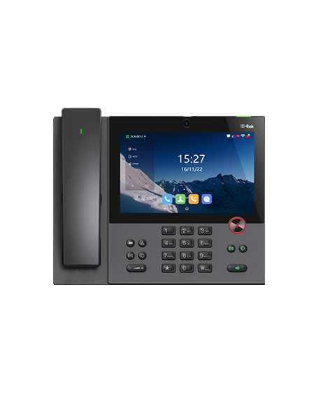 Htek UCV50 Pro - Videoteléfono 8",16xSIP, WiFi,2xGb, PoE, Bluetooth