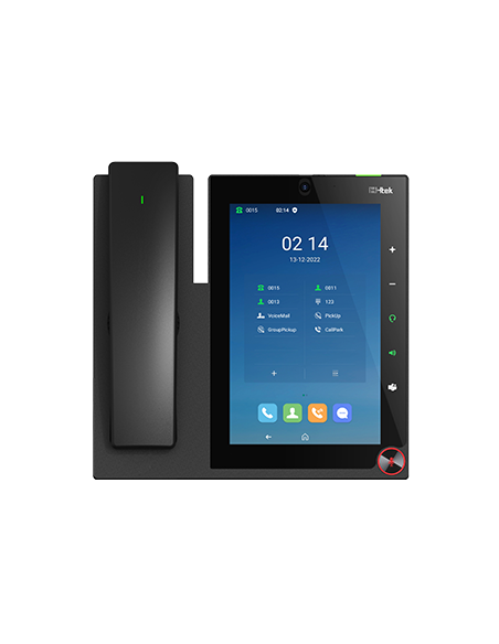 Htek UCV53 Pro - Videoteléfono 8",16XSIP, WiFi,2xGb, PoE, Bluetooth