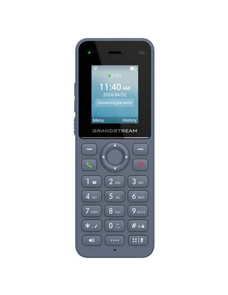 Grandstream WP816 - Teléfono WiFi 6, LCD 1,77", 2 cuentas SIP