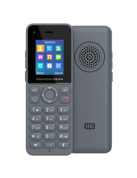 Grandstream DP725 - Terminal IP DECT hasta 20 cuentas SIP, LCD 1.8"