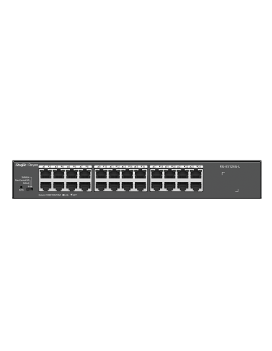 Switch 24xGb, no gestionado, metal
