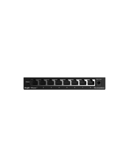 Reyee RG-ES208GC - Switch Cloud 8xGb, metal