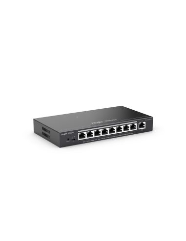 Switch Cloud 9xGb, 8xPoE+ 120W metal