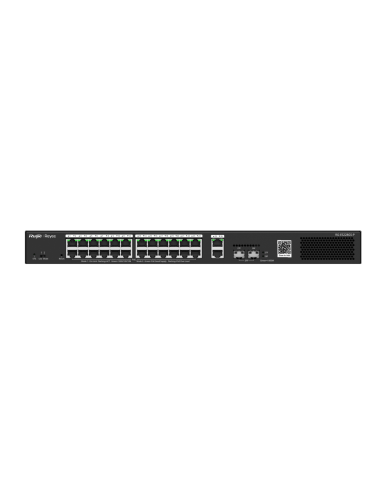 Switch Cloud 24xGb, 2xGb/SFP, 24xPoE+ 370W metal