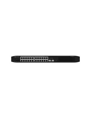 Switch Cloud 26xGb, 2xGb/SFP, 24xPoE+ 370W met 19"