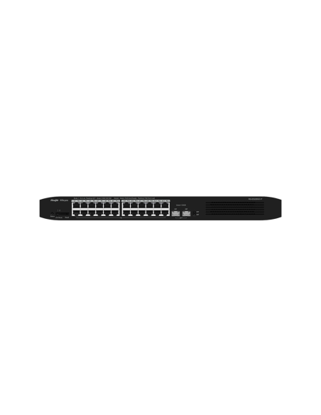 Reyee RG-ES226GC-P - Switch Cloud 26xGb, 2xGb/SFP, 24xPoE+ 370W, metal 19"