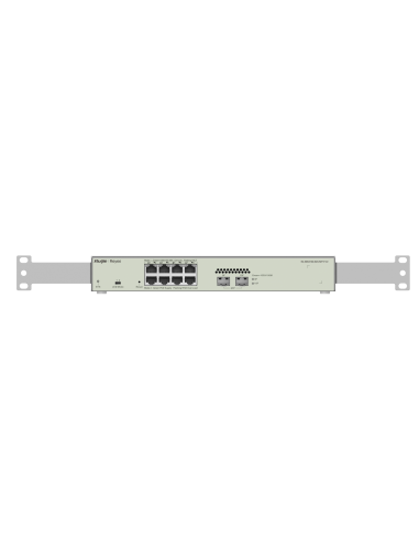 Switch L2 Cloud 8xGb, 2xSFP 8xPoE+ 125W metal