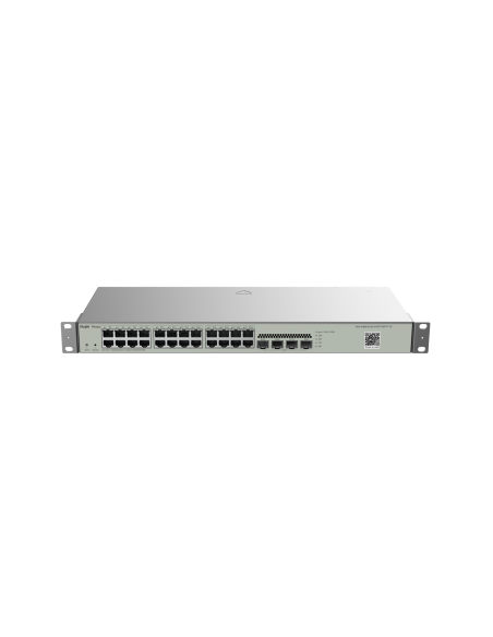 Switch L2 Cloud 24xGb, 4xSFP metal 19"