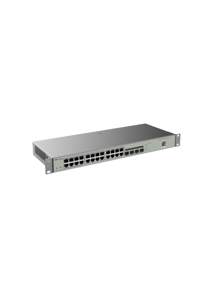 Switch L2 Cloud 24xGb, 4xSFP metal 19"