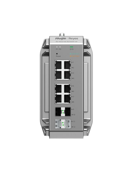 Reyee RG-NIS3100-8GT4SFP-HP - Switch L2 8xGb, 4xSFP, 8xPoE+ 240W